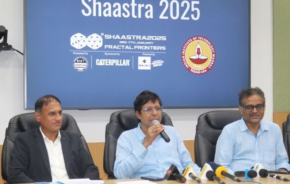 IIT Madras Annual Tech Festival Shastra to be held from 3-7 Jan 2025