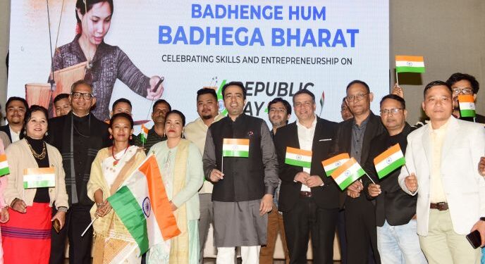 100 Entrepreneurs honored on 76th Republic Day, Minister Jayant Chaudhary highlights global demand for skilled workforce