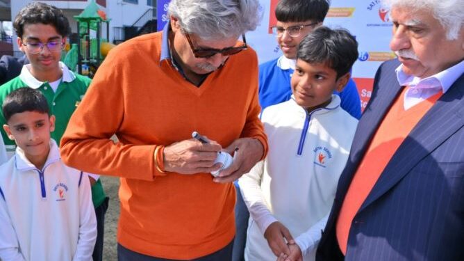 Satya School, Gurugram, hosts Sports Day with Kapil Dev