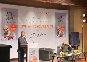 Dr. S. Jaishankar, EAM, releases Shiv Khera’s New Book ‘Live While You’re Alive’