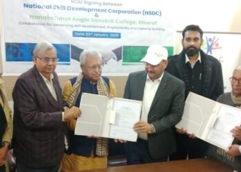 NSDC, NAS College to set up Skill Development Centre in Meerut