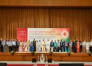 Call to establish a national network of universities committed to values-based education at the All India Vice-Chancellors Conference