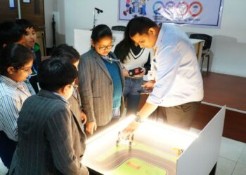First AI Lab in The Millennium School chain at Noida