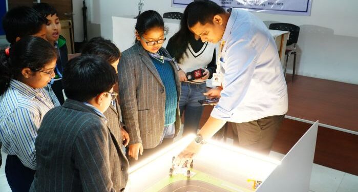 First AI Lab in The Millennium School chain at Noida