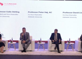 Study in Adelaide delegation led South Australian Premier Peter Malinauskas by on a promotional tour to India highlights its Employment Connect initiative