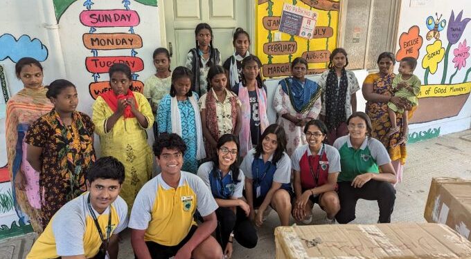 Greenwood High students champion social responsibility through food donation drive