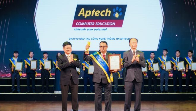 Aptech Computer Education and Arena Multimedia recognized by VINASA at Sao Khue Awards 2025