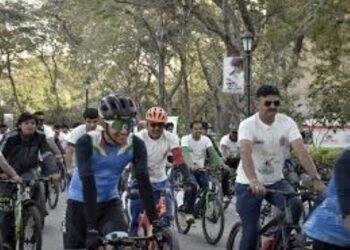 Medicaps University organizes the first-ever Cyclothon in Indore to promote environmental culture