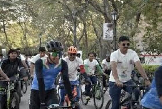 Medicaps University organizes the first-ever Cyclothon in Indore to promote environmental culture