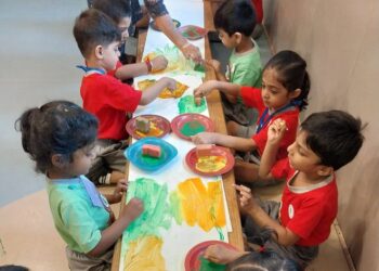 Bloomingdales Pre-Primary celebrates World Art Day with Van Gogh-inspired Activities