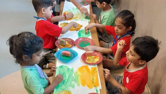 Bloomingdales Pre-Primary celebrates World Art Day with Van Gogh-inspired Activities