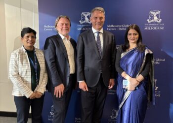 Australia’s Deputy PM Richard Marles leads education forum at University of Melbourne’s Global Centre in Delhi