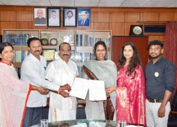 Dravidian University to become 1M1B Future Ready Institution after signing MoU with 1M1B