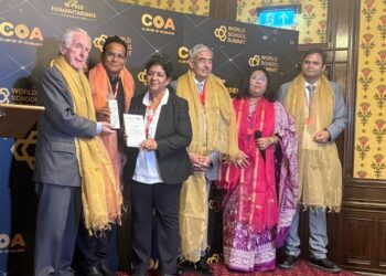 ODM Public School recognized for Active Learning at British Parliament Summit
