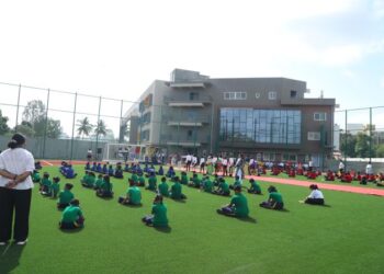 The Shri Ram Universal School, North Bengaluru hosts its first-ever investiture ceremony