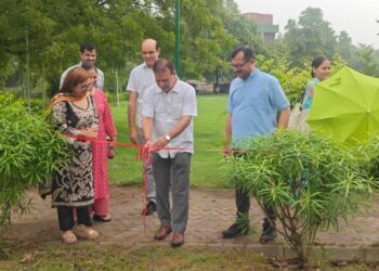 “NAVGRAH VATIKA” — A Garden Dedicated to 9 Planets inaugurated at Bhaskaracharya College of Applied Sciences, Delhi