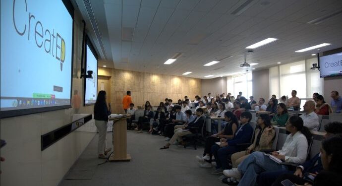 The inaugural CaseQuest for high school students AI by BITSoM and CreatED sees students work on digital products