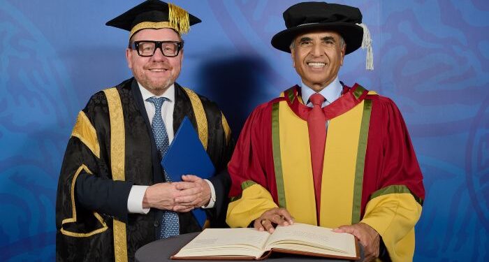 Sunil Bharti Mittal Conferred Doctorate in Business Administration (Honoris Causa) by the University of Bath