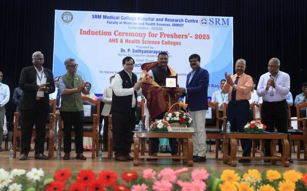 Orientation program: SRMIST Welcomes 1,500+ Freshers to Health Sciences Programs