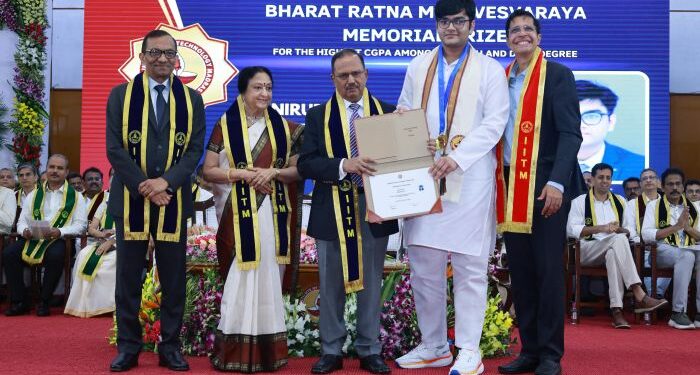 IIT Madras holds 62nd Convocation for 3227 graduands with NSA Ajit Doval as the Chief Guest