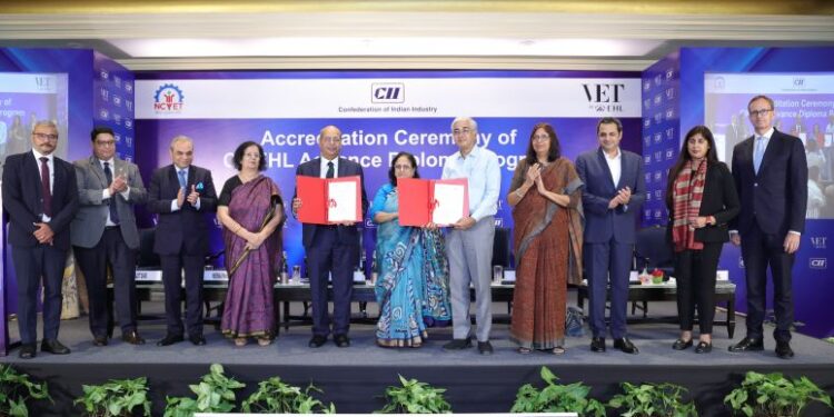 CII-VET by EHL gets recognition under Indian Skilling Framework