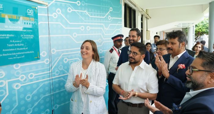 Arduino launches the Innovation & Learning Hub (AILH) at Manav Rachna, Faridabad