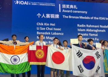 Himaneesh Sompalle, Banglorean class X student, wins Bronze Medal at IOAI 2025, Beijing