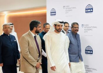 Crown Prince of Dubai inaugurates the first-ever overseas campus of the IIM Ahmedabad (IIMA) in Dubai