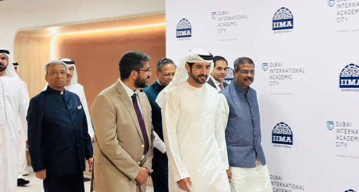 Crown Prince of Dubai inaugurates the first-ever overseas campus of the IIM Ahmedabad (IIMA) in Dubai