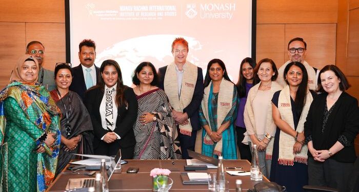 Monash launches dual degrees with MRIIRS Faridabad