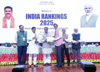India Rankings 2025 Released: IIT Madras Retains Top Spot in Overall Category for Seventh Consecutive Year