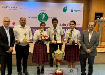 Sunbeam School, Lahartara (Varanasi) wins the 8th Edition of PsychED