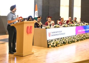 TIET Convocation 2025:  Air Chief Marshal AP Singh Graces the Ceremony as Chief Guest