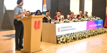 TIET Convocation 2025:  Air Chief Marshal AP Singh Graces the Ceremony as Chief Guest