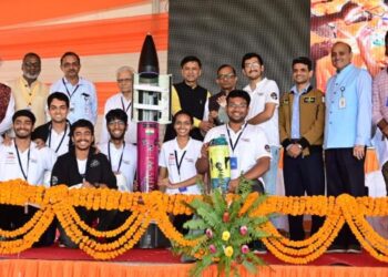R.V. College of Engineering in Model Rocketry & SVKM’s Dwarkadas J. Sanghvi College of Engineering in CANSAT emerge winners in IN-SPACe’s National Competition at Kushinagar