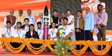 R.V. College of Engineering in Model Rocketry & SVKM’s Dwarkadas J. Sanghvi College of Engineering in CANSAT emerge winners in IN-SPACe’s National Competition at Kushinagar