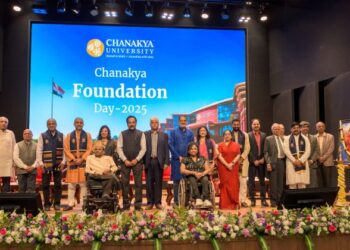 Chanakya University Celebrates Foundation Day, witnesses several inaugurations & foundation laying for a CBSE school