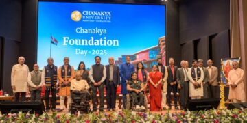 Chanakya University Celebrates Foundation Day, witnesses several inaugurations & foundation laying for a CBSE school