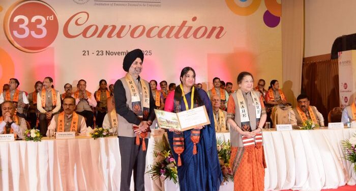 MAHE 33rd Convocation: 4,944 students awarded degrees across 3 days