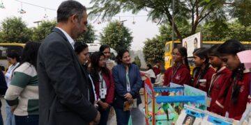 Lotus Petal Senior Secondary School Gurugram celebrates Utsah 2025 with science & culture