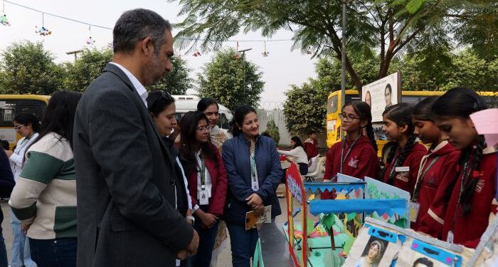 Lotus Petal Senior Secondary School Gurugram celebrates Utsah 2025 with science & culture