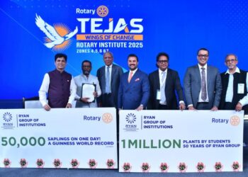 Ryan Group of Institutions and Rotary Club announce Tree Plantation Drive; 10 lakh trees across India from June 2026- May 2027
