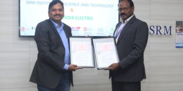 SRMIST–Schneider Electric sign MoU for Centre of Excellence in HMI