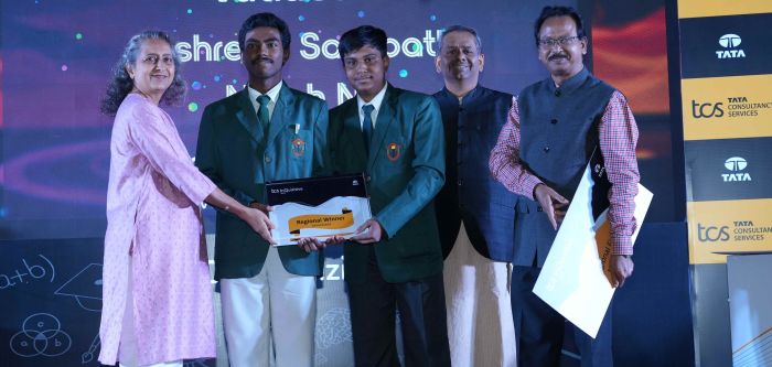 Delhi Public School, Vadodara, student duo wins the Ahmedabad Edition of TCS InQuizitive 2025