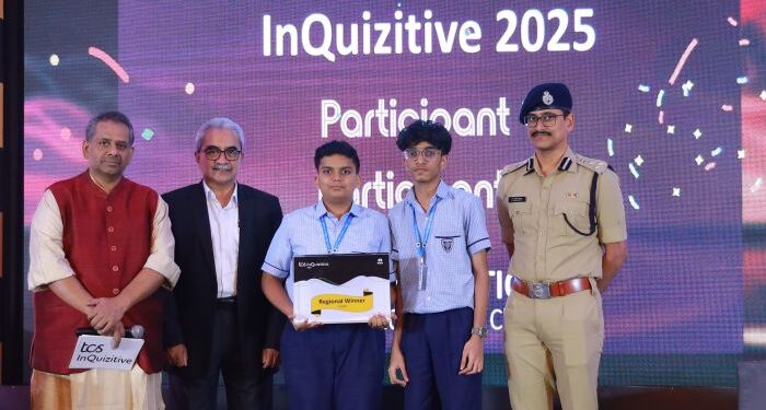 Vijayagiri Public School student team wins Kochi Edition of TCS InQuizitive 2025