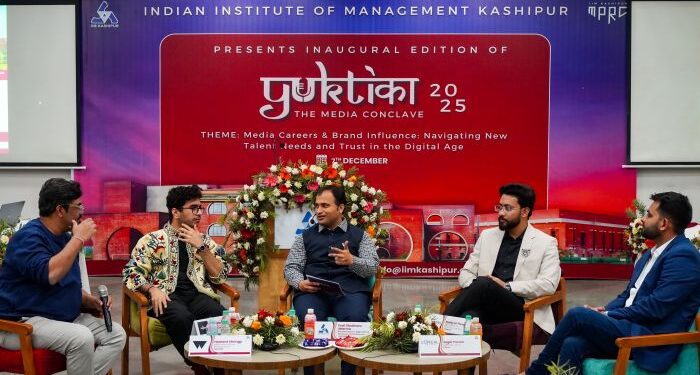 IIM Kashipur hosts the Inaugural Edition of Yuktika 2025 Yuktika 2025 – The Media Conclave