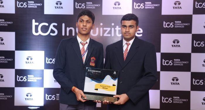 Team of 2 APS Hyderabad students wins TCS InQuizitive 2025