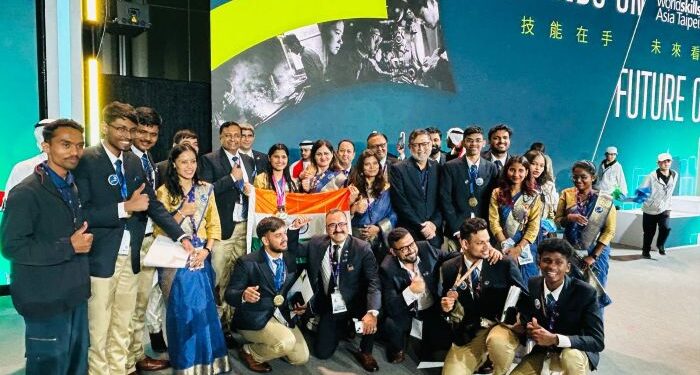 India Secures 8th Rank at WorldSkills Asia Competition 2025 Taipei