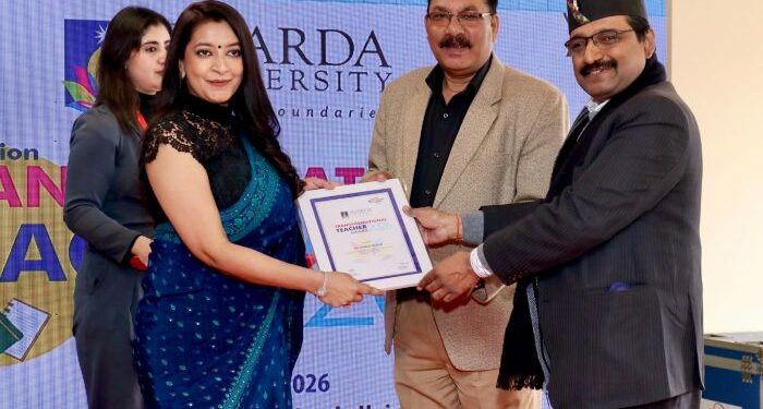 150 Teachers Honoured with Sharda University’s Transformational Teacher Award 2026