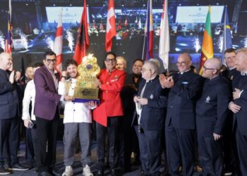 Enri Cuedari from Albania wins the IIHM International Young Chef Olympiad 2026